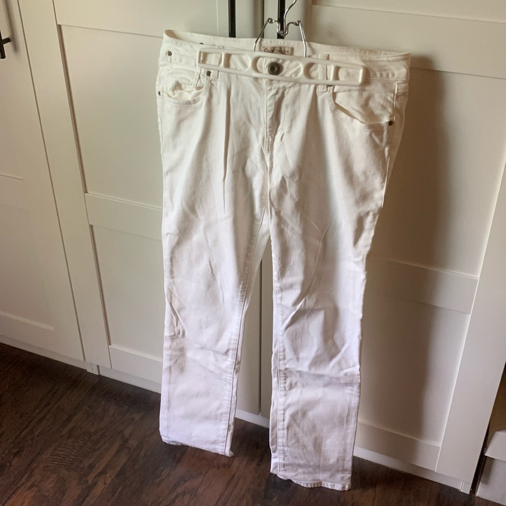 CAbi white jeans - stretchy!